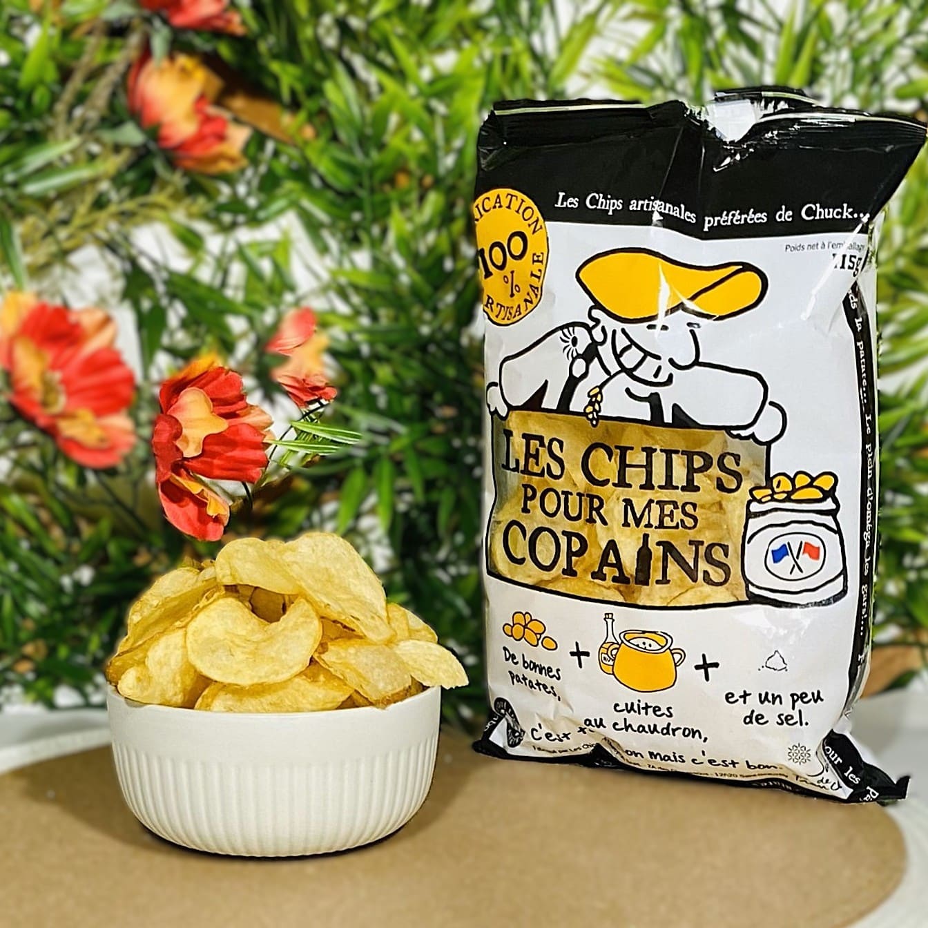 chips artisanales pour mes copains
