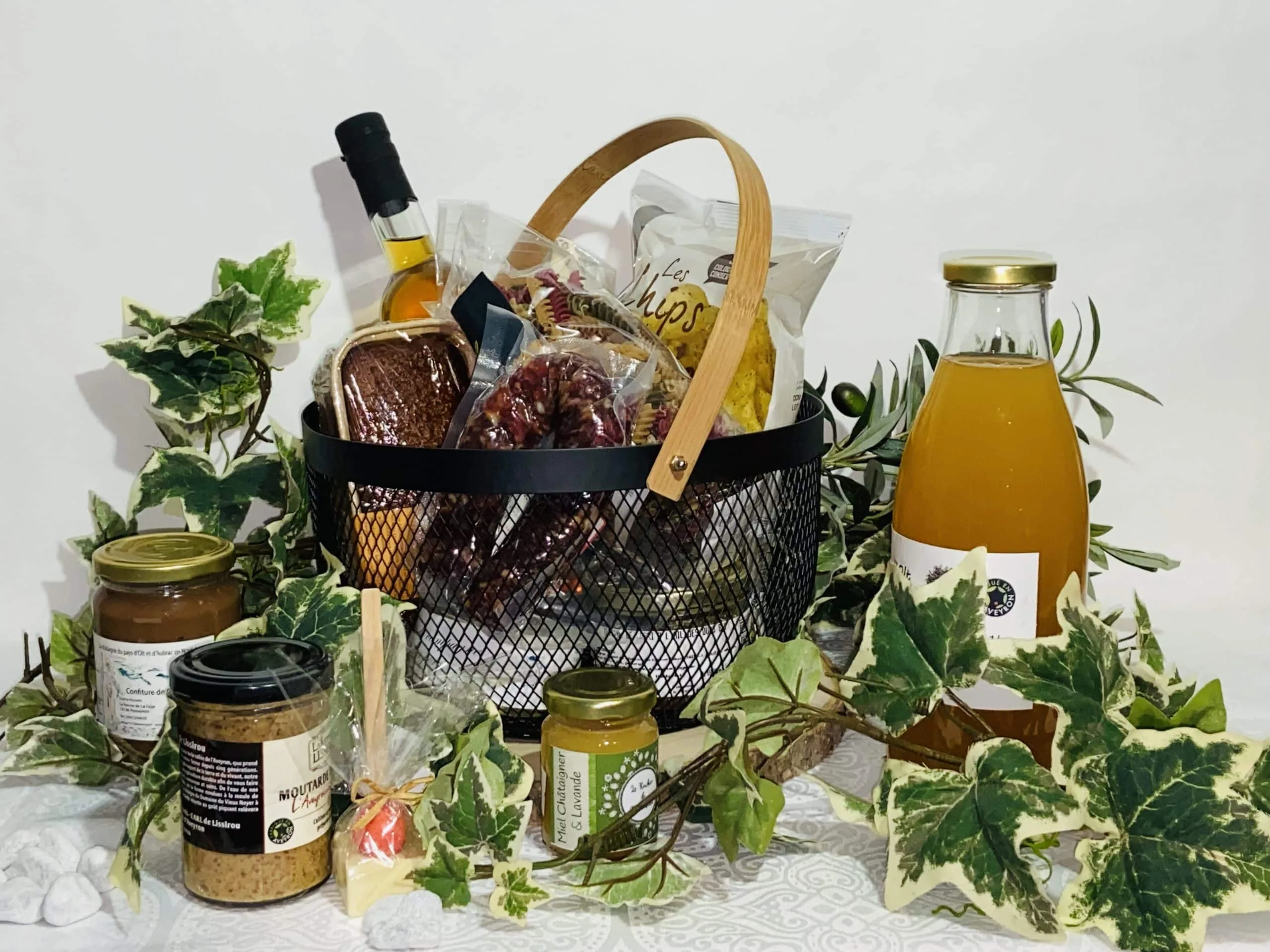 panier garni produits aveyronnais millau
