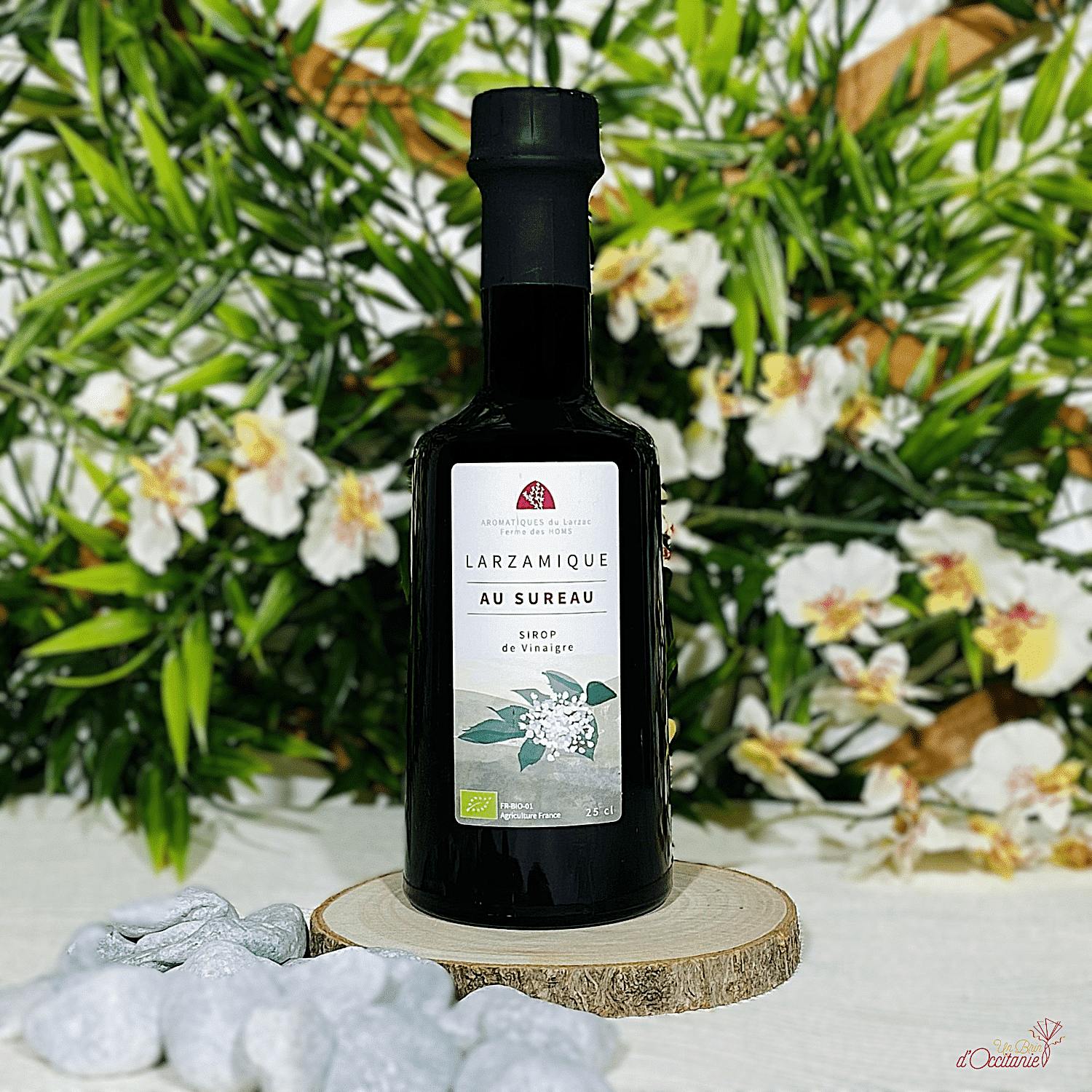 vinaigre larzamique au sureau