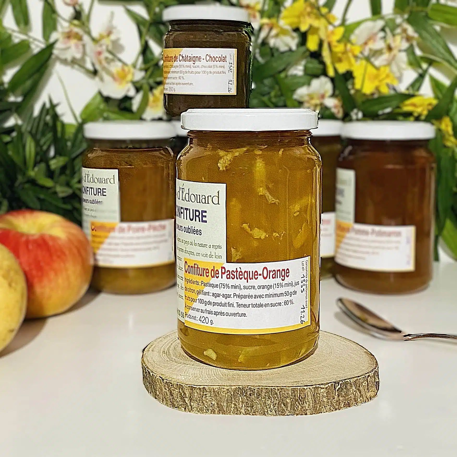 confiture pastèque orange