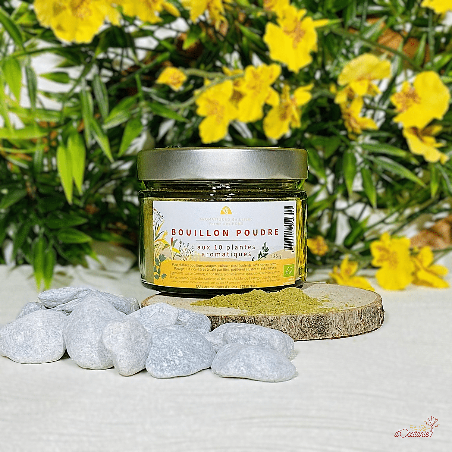 bouillon en poudre bio du Larzac Aveyron