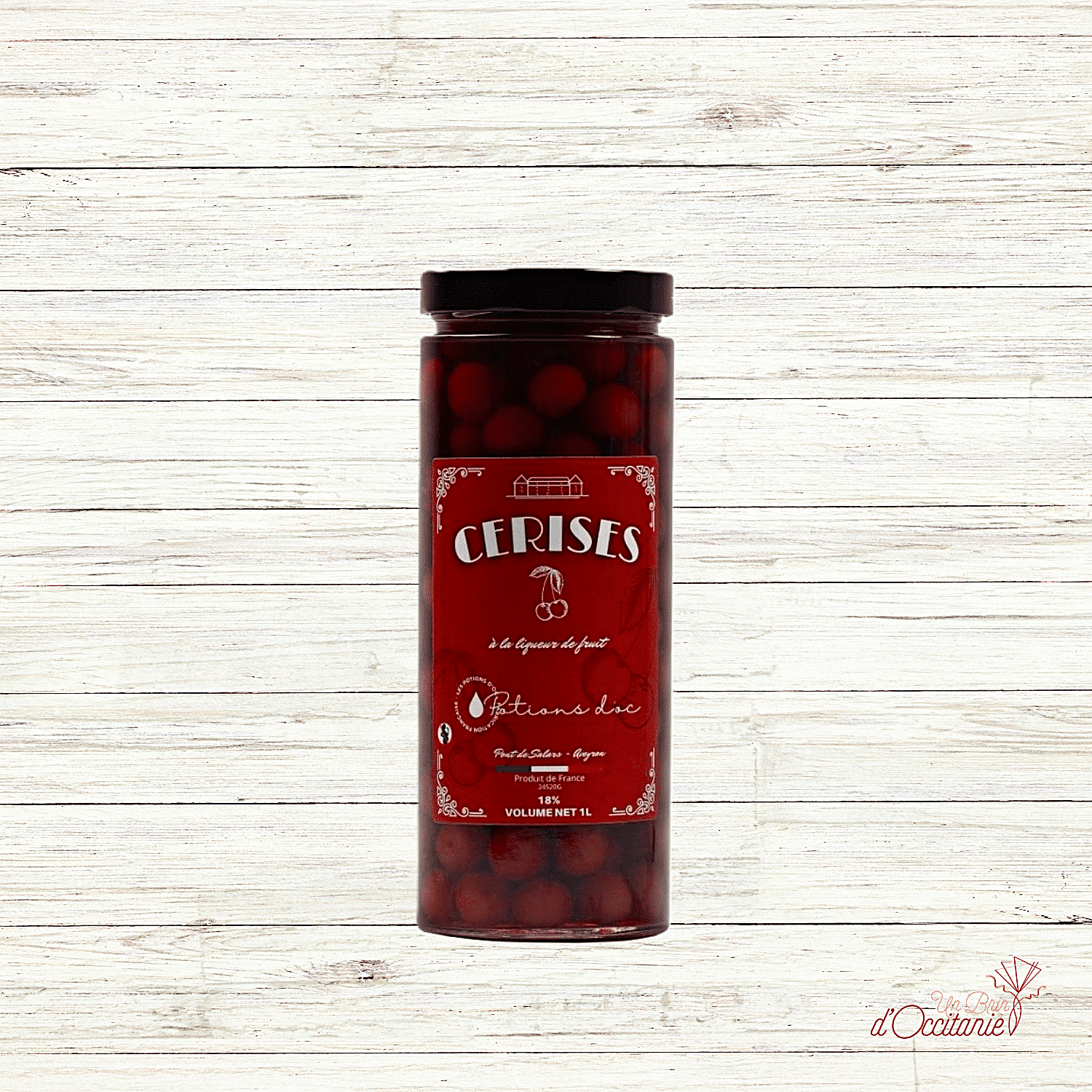 cerises à la liqueur les potions d'oc