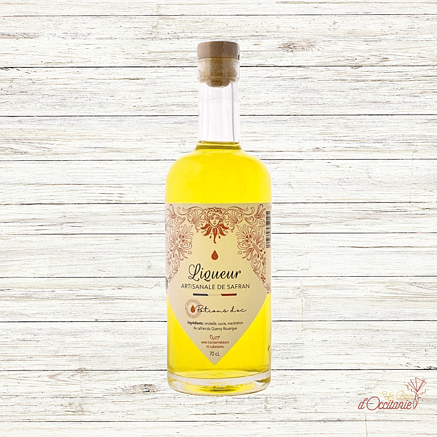 liqueur artisanale de safran les potions d'oc