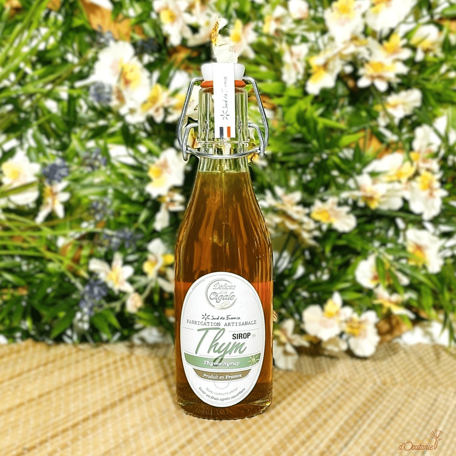 sirop artisanal de thym