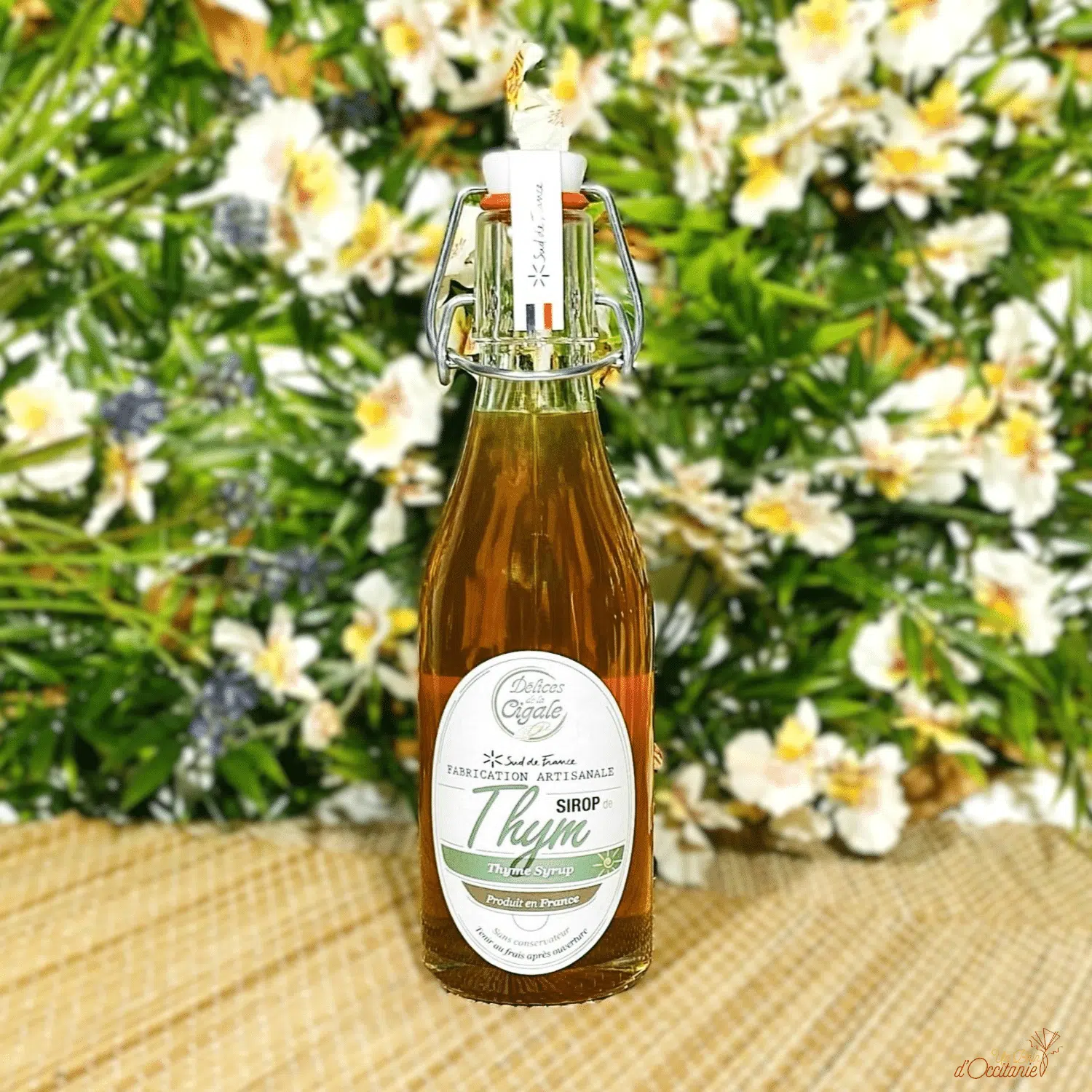 sirop artisanal de thym