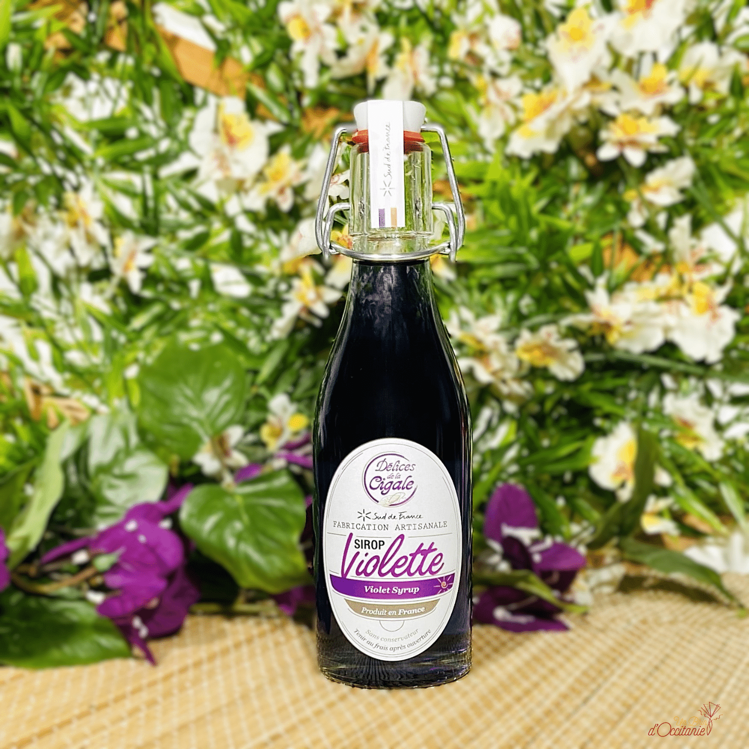 sirop artisanal de violette
