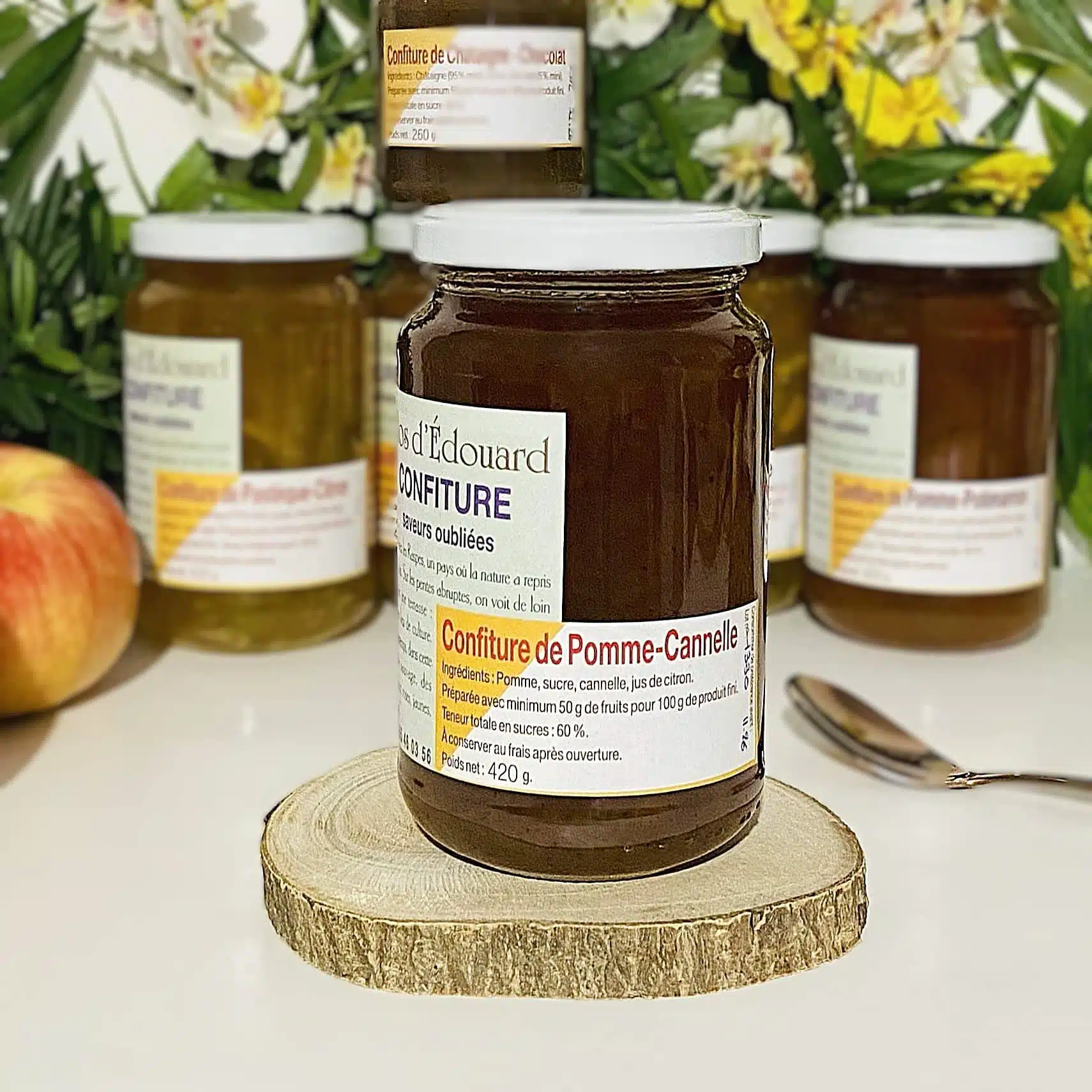 confiture pomme cannelle