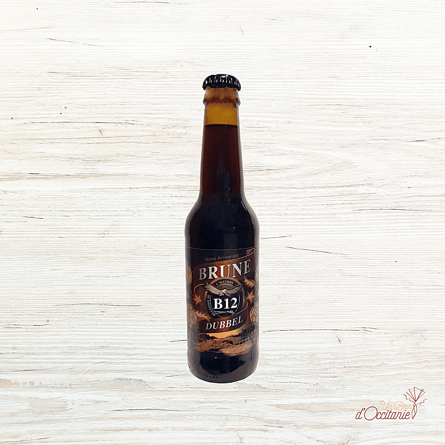 B12 bière brune La Brasserie de l'Aveyron
