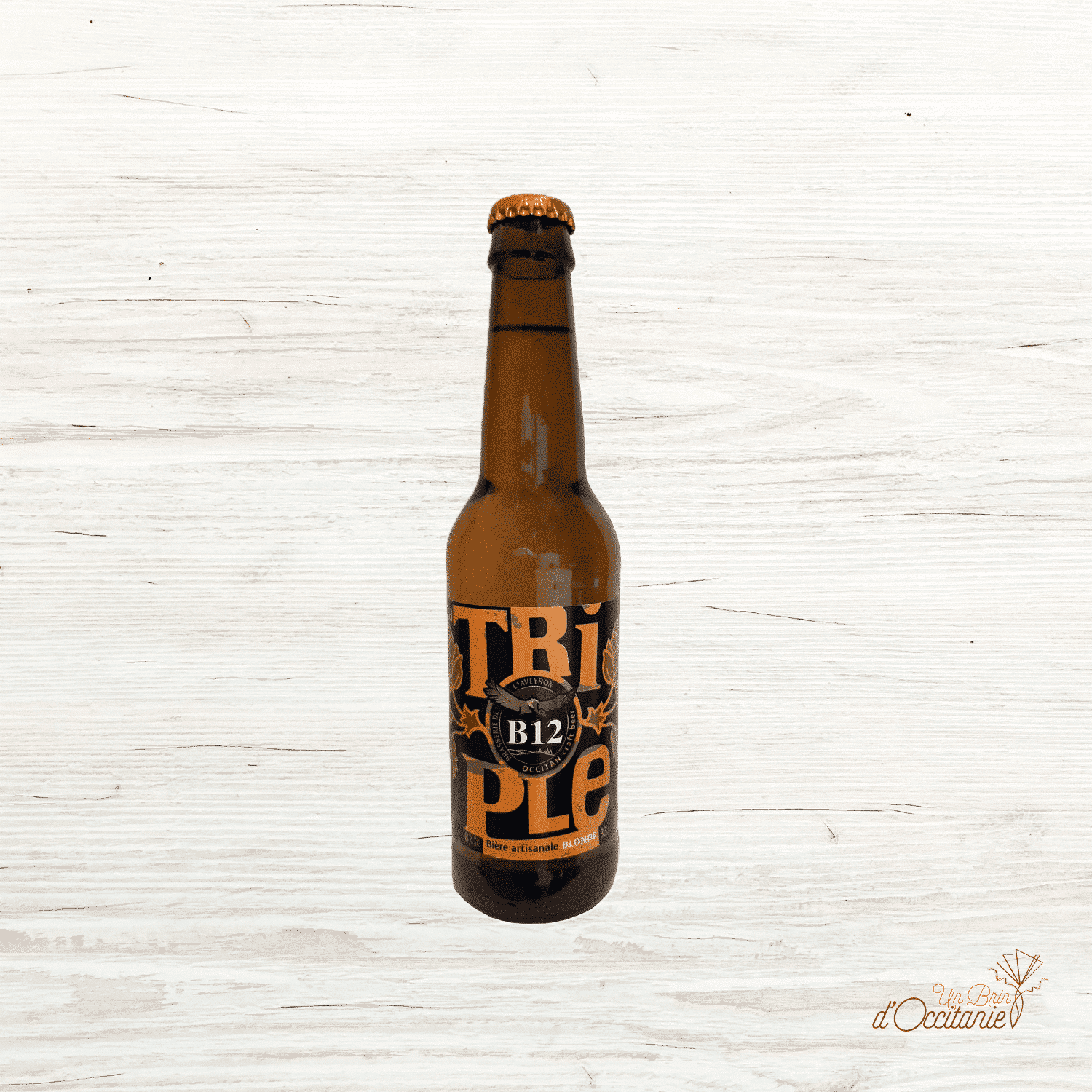 B12 bière triple bière artisanale La Brasserie de l'Aveyron