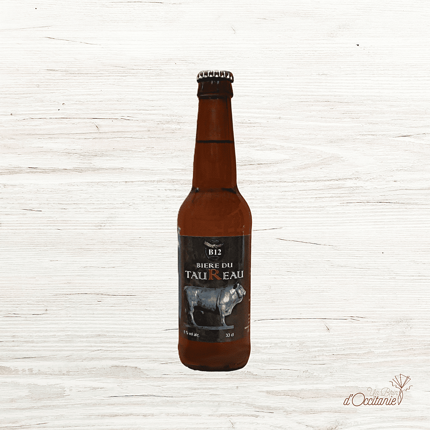 B12 bière du Taureau bière artisanale Brasserie de l'Aveyron
