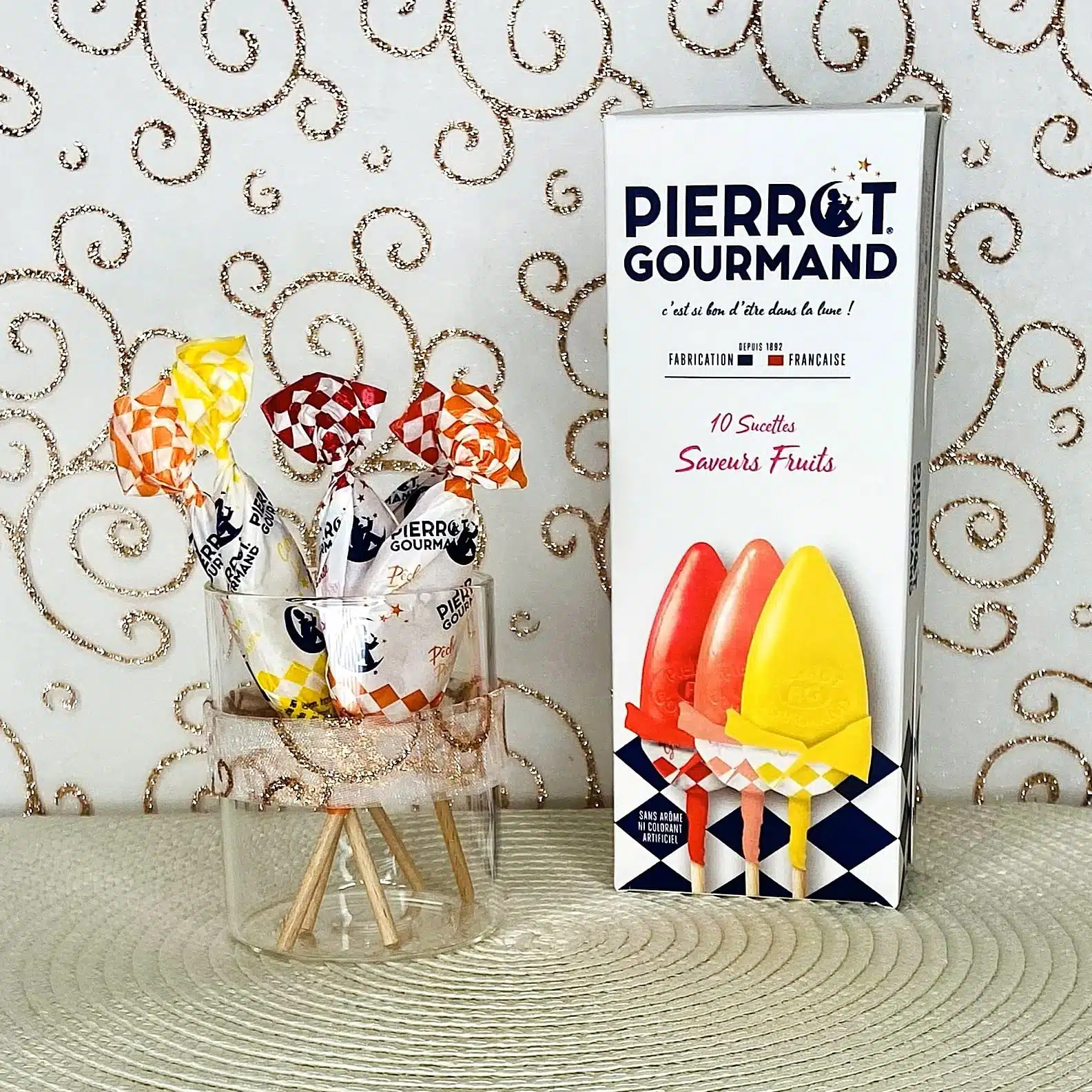 sucettes Pierrot Gourmand saveurs fruits