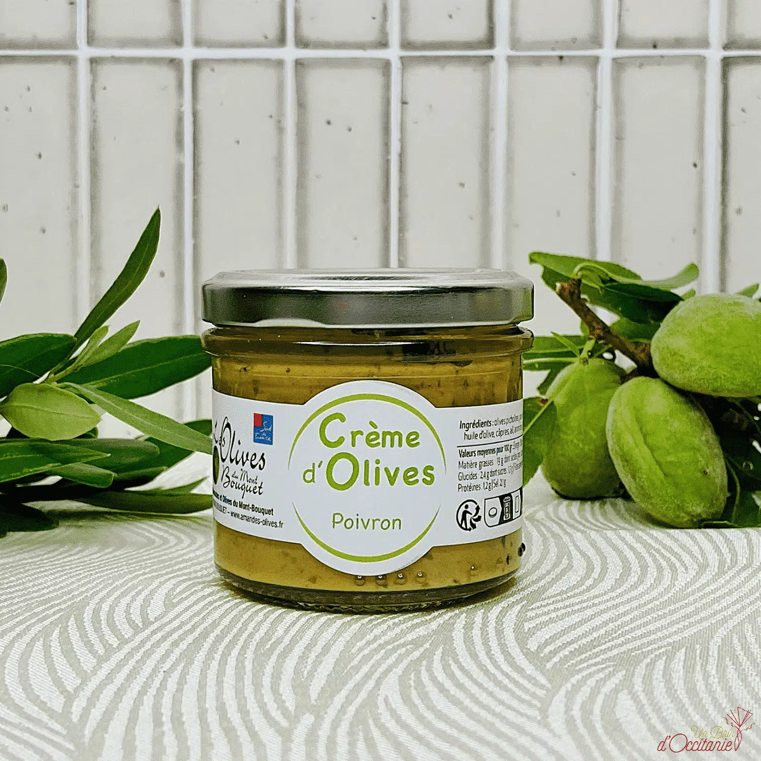crème d'olives et poivrons