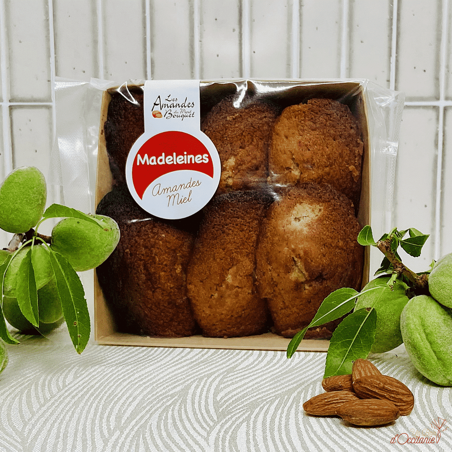 madeleines aux amandes de Mont Bouquet