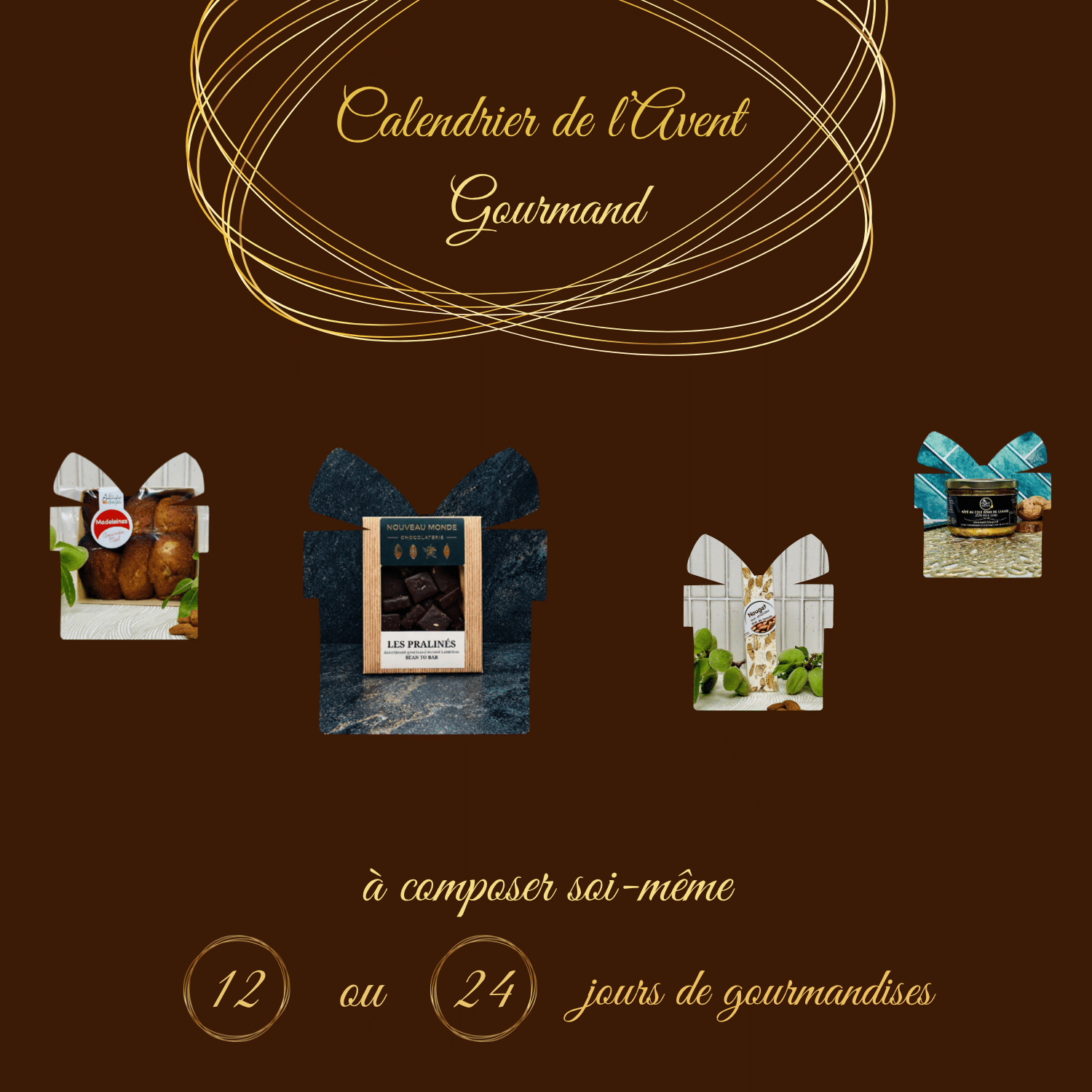 calendrier de l’avent gourmand